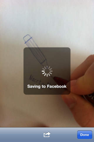Captura de pantalla del iPhone 4