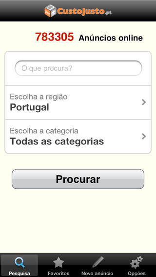Captura de ecrã do iPhone 1