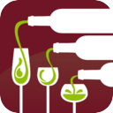 Weinkaufen im Supermarkt mobile app icon