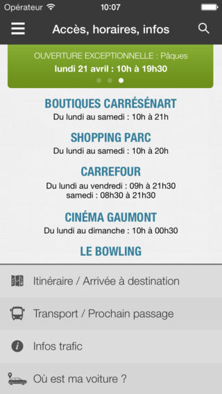 Capture d’écran iPhone 5