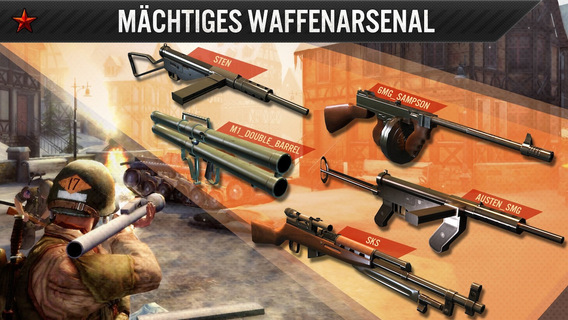 Frontline Commando: WW2 Shooter iPhone iPad