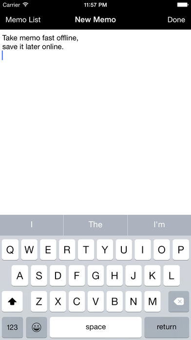 iPhone schermafbeelding 1
