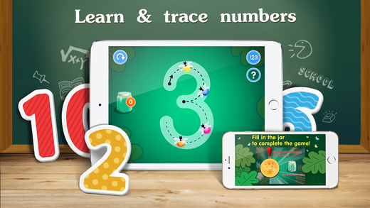 Cool math games for kids & toddlers: tracing numbers, addition ...