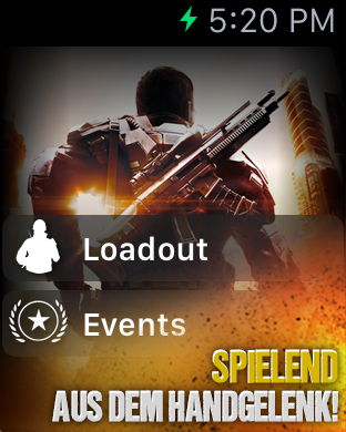 Modern Combat 5: Blackout Apple Watch