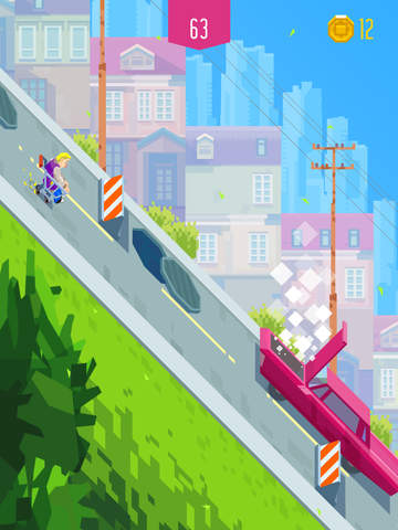 Downhill Riders iOS Screenshots