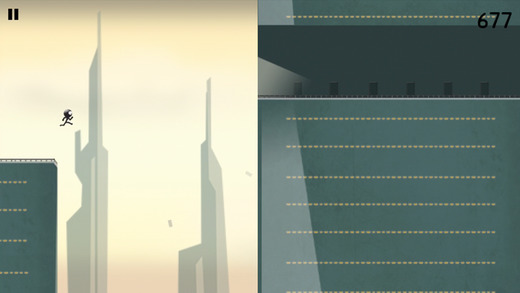 Stickman Roof Runner iOS