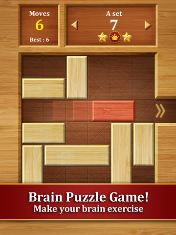 Move the Block : Slide Puzzle iOS Screenshots
