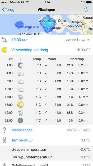 iPhone schermafbeelding 1