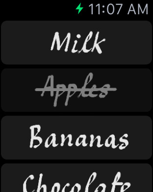 Captura de pantalla del iPhone 2