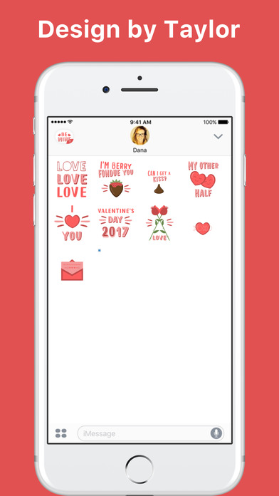 download Valentine's Day 2017 stickers by Taylor Mahoney apps 0