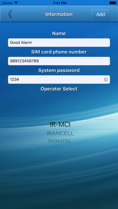 iPhone Screenshot 1