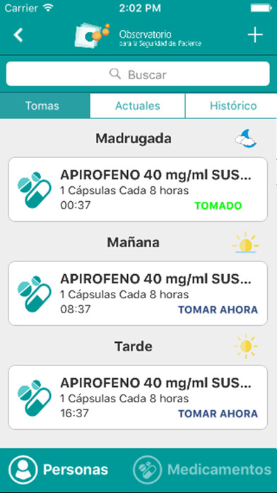 Captura de pantalla del iPhone 2