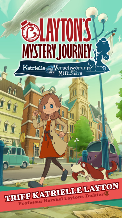 Layton’s Mystery Journey iOS Screenshots