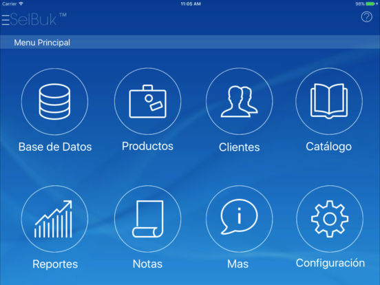 Captura de pantalla del iPad 4