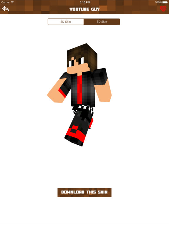 Télécharger Youtuber Skins Best Skins For Minecraft Pe Pour Iphone Ipad Sur L App Store