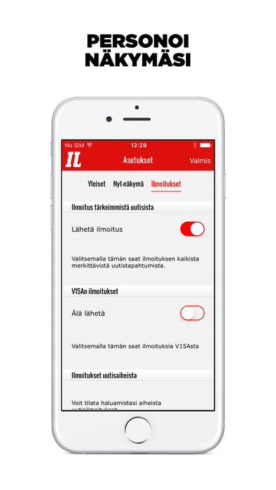 iPhone-näyttökuva 3