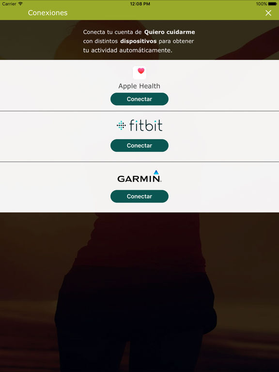 Captura de pantalla del iPad 5