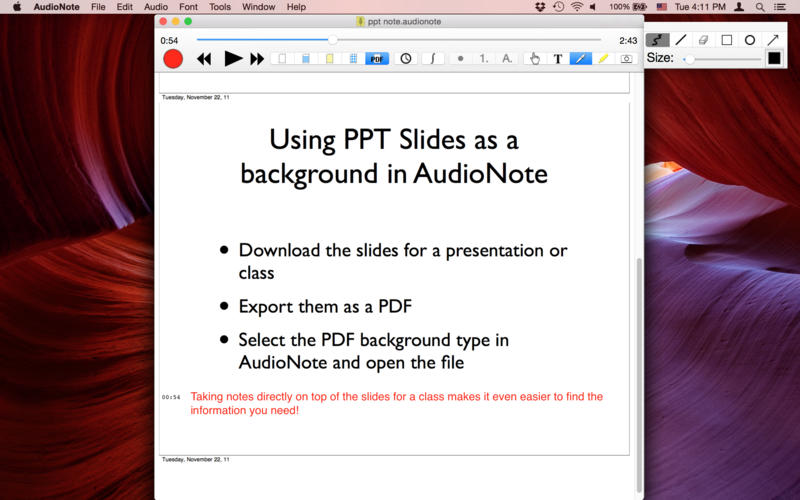 audionote 2 mac
