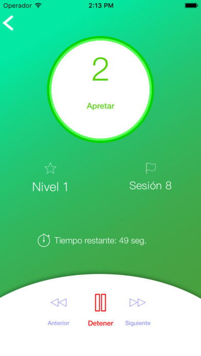 Captura de pantalla del iPhone 2
