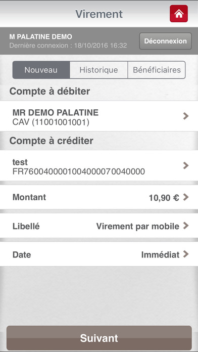 Capture d’écran iPhone 3