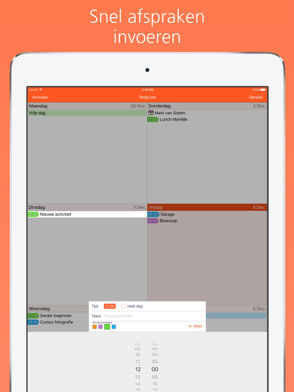 iPad schermafdruk 2