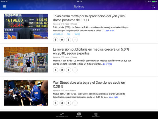Finanzas forex news