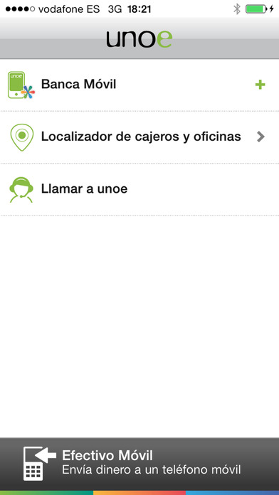 Captura de pantalla del iPhone 1