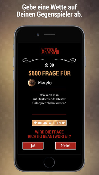 Wetten Mr.Moo – Quiz iOS