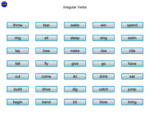 „English Irregular Verbs Vocabulary Grammar Free“ im App Store