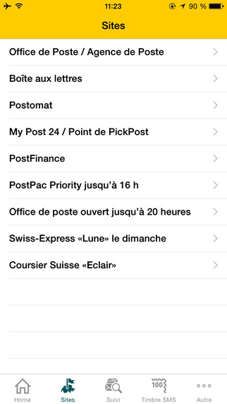 Capture d’écran iPhone 2
