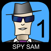 Spy Sam Reading Book 1 - The big adventure with little words for kids to learn - icon175x175