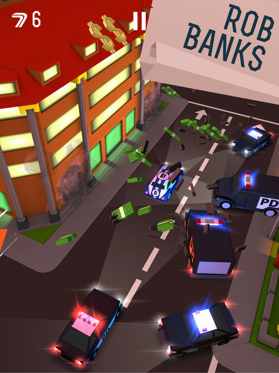 Drifty Chase iPhone iPad