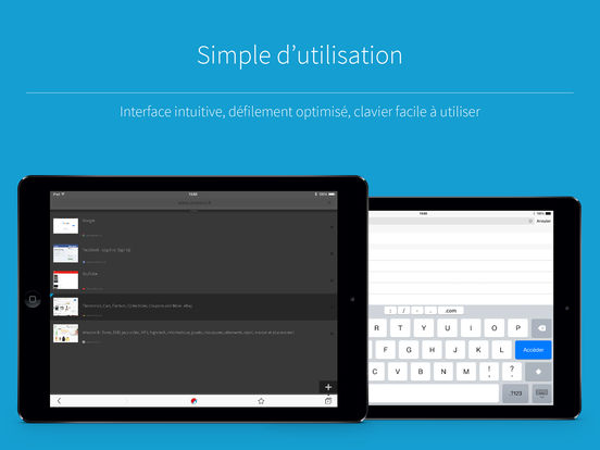 Capture d’écran iPad 5