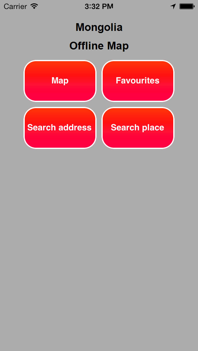 モンコル国 旅行地図 - Offline OSM Softのおすすめ画像1