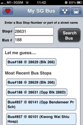 My SG Bus Plus screenshot1