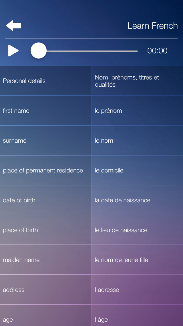 Learn FRENCH - Free A... screenshot1