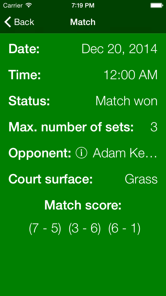 Matchpoint - personal tennis scoringのおすすめ画像3