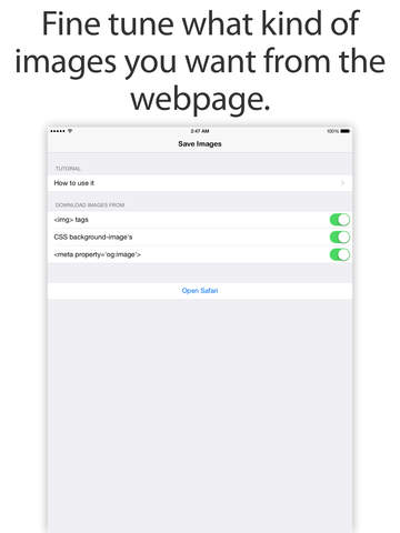 Save Images - Downloader for Safariのおすすめ画像5