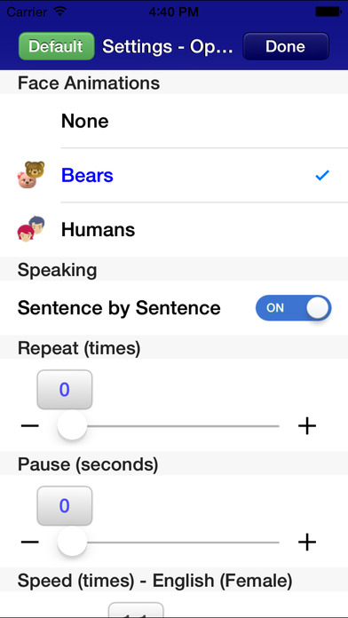 SpeakSafari - Speak Extension for Safariのおすすめ画像4