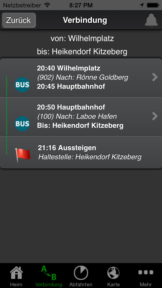 A+ Fahrplan Kiel Premium screenshot1