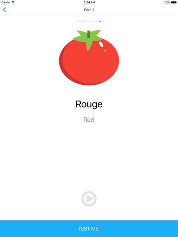 LearnEasy app to learn French words for beginnersのおすすめ画像4