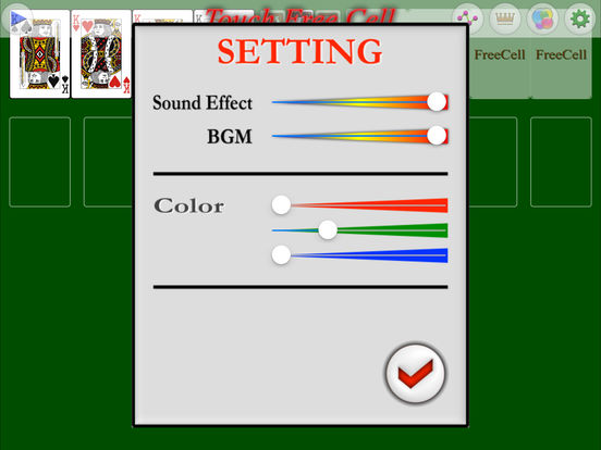 Touch FreeCell FVNのおすすめ画像4