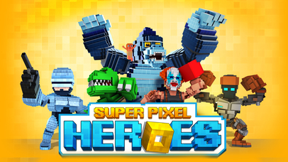 Super Pixel Heroes : ... screenshot1