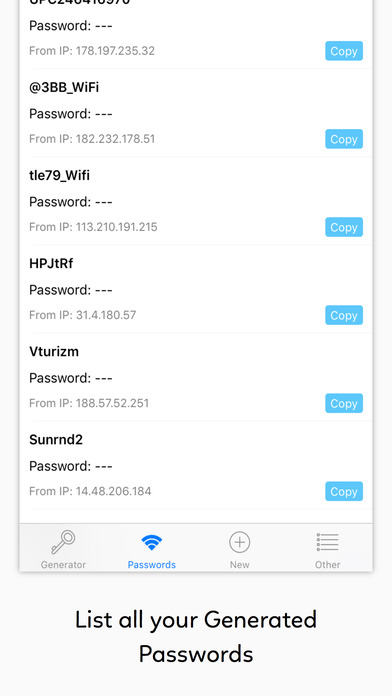 WiFi Password Generat... screenshot1