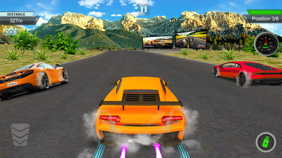 リアル ターボ 車 レーシング screenshot1
