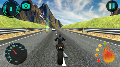 ハイウェイ 速度 自転車 ライディング screenshot1