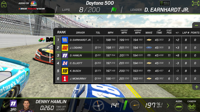 NASCAR RACEVIEW MOBILE screenshot1