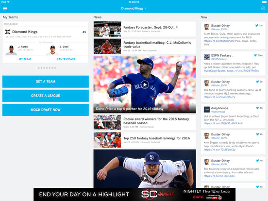 ESPN Fantasy Baseballのおすすめ画像5