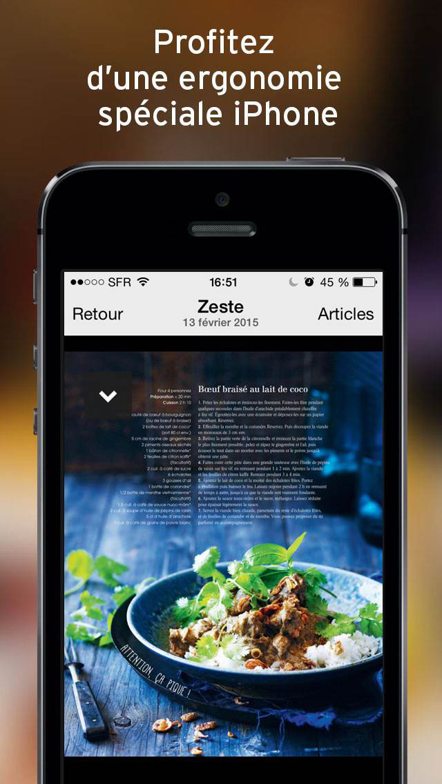 Zeste - Magazine : Re... screenshot1