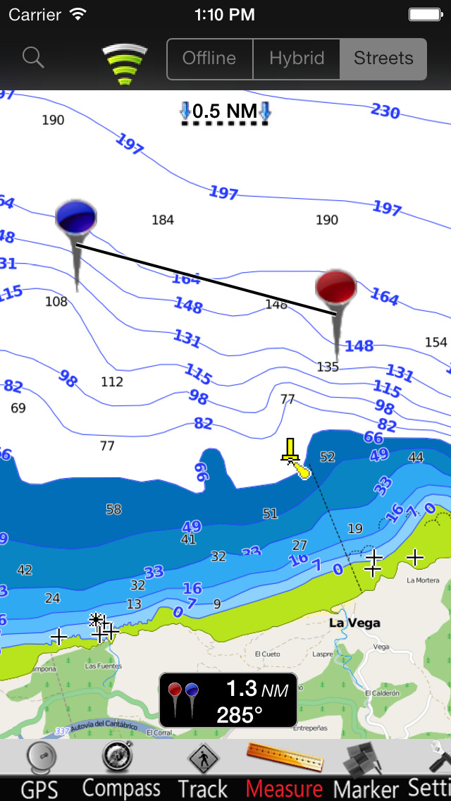 Asturias GPS Nautical chartsのおすすめ画像2